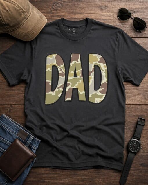 Camo Dad - Gildan