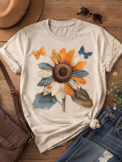 Quilted Sunflower - Comfort Colors