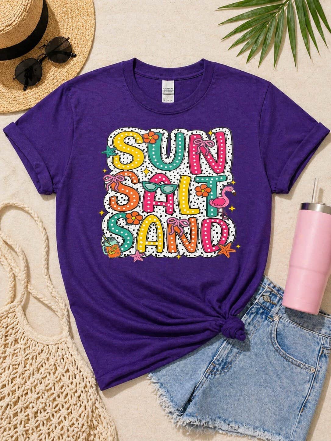 Sun, Salt And Sand - Gildan