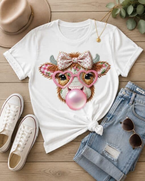 Bubble Gum Cow