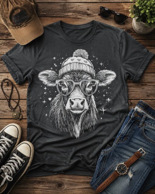 Cow with a Beenie