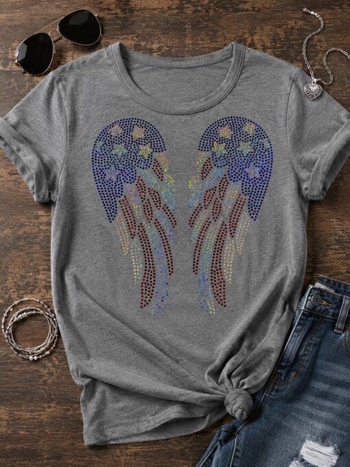 Flag Wings Spangles