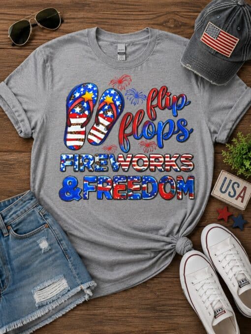 Flip Flops Fireworks and Freedom