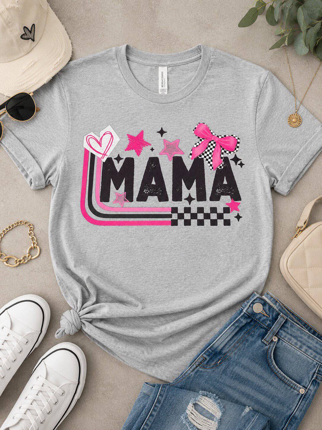 Mama Racing Stripes