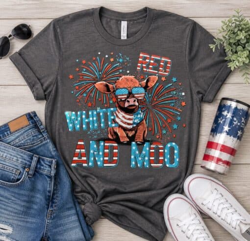Red White and Moo
